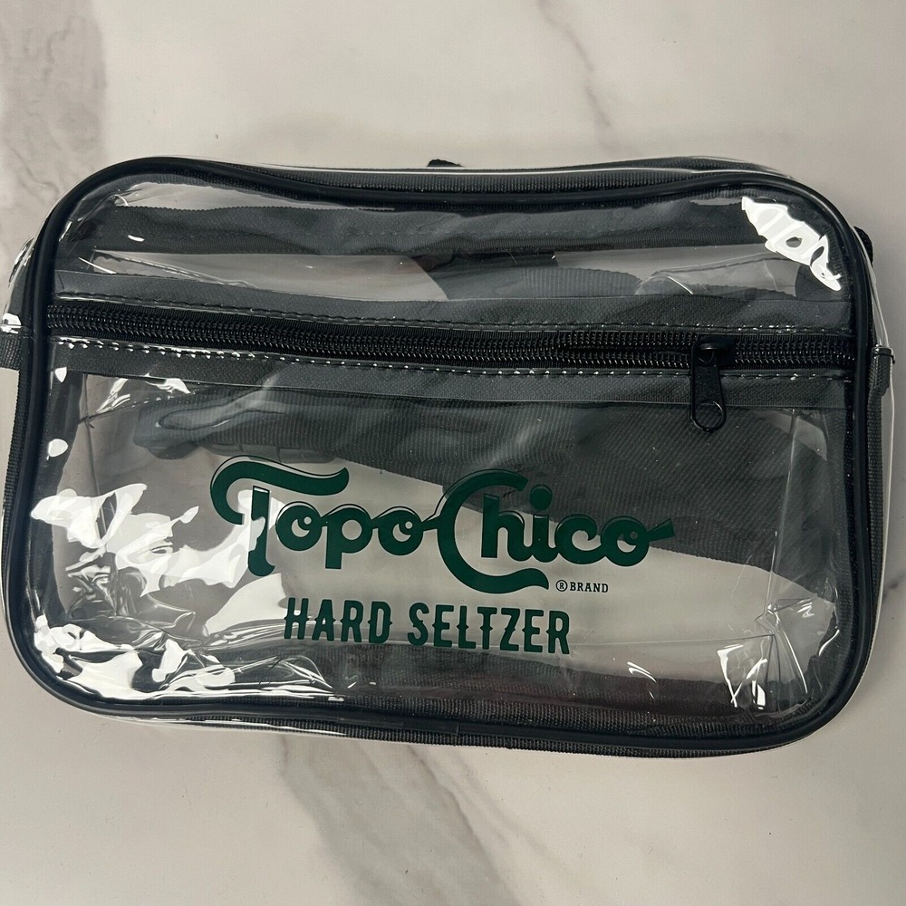 Topo Chico Hard Seltzer Clear Fanny Pack Bag Purse Stadium Concert Transparent